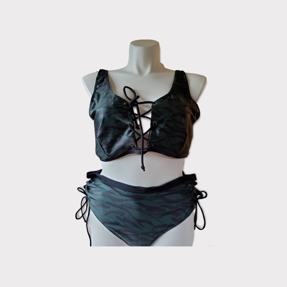 Snag Tights Wild Stallion Two Piece Swimsuit